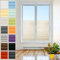 Plisart Premium Plissee Klemmfix Ohne Bohren, Creme 70x200cm, Sonnenschutz, Lichtdurchlässig, Easyfix Rollo Plissees für Fenster, Faltrollo, Jalousie zum Klemmen, Plisseerollo
