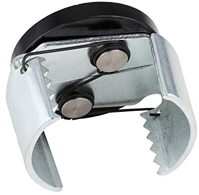 ALPHA MOTO Adjustable Oil Filter Wrench for Removing 2.5-3.25 (63.5mm-82.55mm) Diameter Spin-On Spin On Oil Filters Removal Remover Socket Cup Tool for Car Motorcycle Boat Bike Lawn Mower
