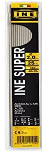 INE - Etui de 25 Electrodes Acier 2 x 350mm Baguettes enrobées Soudure à l'arc toutes positions