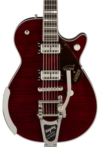 Gretsch G6134TFM-NH Nigel Hendroff Signature Penguin Dark Cherry guitare électrique avec étui