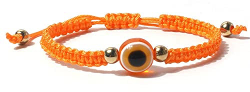 Kicomvi Evil Eye Rope Bracelets Adjustable Handmade Braided Rope Evil Eye Kabbalah Bracelet Turkish Good Luck Protection Friendship Bracelet for Women Men Jewelry, One Size, rope, rope