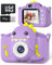 Gofunly Macchina Fotografica Bambini, 2.0 Pollici Schermo HD da 1080P Selfie Fotocamera Digitale per Bambina Videocamera Regalo per Ragazze & Ragazzi 3-12 Anni, Scheda 32GB Inclusa, Regali Giocattolo
