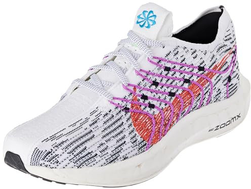 Nike Herren Pegasus Turbo Straßen-Laufschuh, White/Lime Blast-Black-Blue Li, 44.5 EU