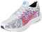 Nike Herren Pegasus Turbo Straßen-Laufschuh, White/Lime Blast-Black-Blue Li, 44.5 EU