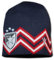 Macron Roter Stern Belgrad Custom Beanie Navy RSB Fan Mütze Red Star Serbien