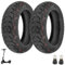 Prodrocam 9,5 Zoll Offroad Tubeless Reifen für Niu KQI3 Max/Pro/Sport Elektroroller 9,5 x 2,50 Vakuumreifen Ersatzreifen Zubehör, mit Ventil (Tubeless*2)