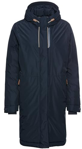 camel active Damen teXXXactive® Funktionsmantel aus recyceltem Polyester Nachtblau, womenswear-44