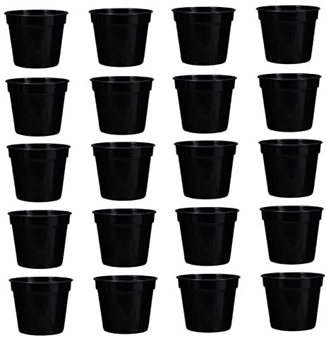 INOOMP 20piezas Macetas De Germinación De Suculentas con Drenaje Macetas para Plantas De Interior para Rosales Orquídeas y Cactus