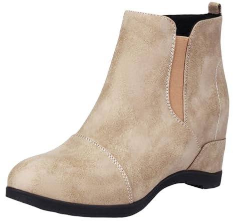 Stivali Alti Senza Tacco Donna Stivali Donna Estivi Traforati pianta Larga Tronchetti Estivi Donna Stivali Texani Donna Stivali Pioggia Donna Stivali Estivi Donna con Tacco Stivaletti Marroni