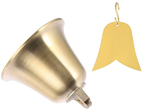 Amosfun Windglocke Messing Glockenspiel Set Wohnkultur Weihnachten Zubehör