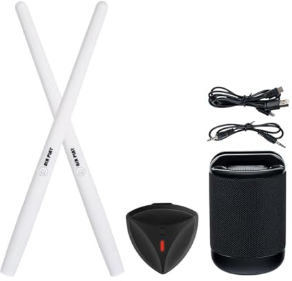 Dickly Elektronisches Schlagzeug Set, Geschenk Lufttrommel Set für Anfänger, Profis, Kinder