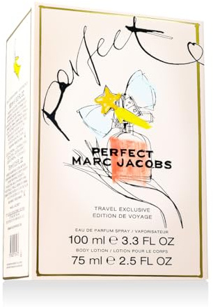 Marc Jacobs Perfect by Marc Jacobs for Women, 2-teiliges Geschenkset, 100 ml, EDP-Spray, 65 ml Body Lotion