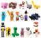 Krazuobi 16PC Cake Toppers Figures Set Cake Decorations Cupcake Toppers Characters Action Figures for Kids