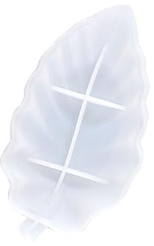 Uonlytech Molde de Silicona para Bandeja de Almacenamiento Diy Forma de Moldes de Cristal para Platos de Frutas para Manualidades y Personalizados