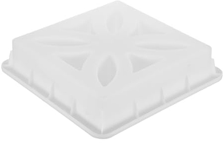 FUTUREORYY Stampo per Mattoni da Pavimentazione in Plastica Riutilizzabile 30x30x7 Cm, Forma Cava in Calcestruzzo per Vialetti Giardino e Decorazioni Murali, Resistente per Uso Esterno e Fai