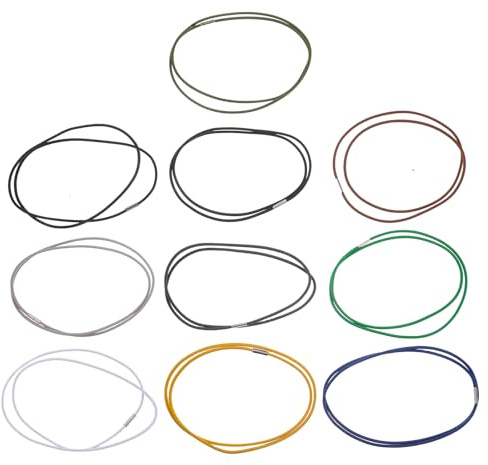 Veemoon 10pcs Reusable Elastic Trash Bag Bands 70cm Wheelie Bin Band Garbage Can Liner Holder Anti-slip Securing Straps for Outdoor and Indoor Trash Cans Random Color