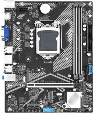 Carte Mere pc Kit Carte mère Fit for H81 LGA 1150 avec processeur Core i7 4790 + 2 x 8 Go de mémoire DDR3 16 + Ventilateur CPU, Graphique HD 4600, Plaque Jeu PC