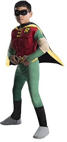 Rubies 3 882309 l - Kostüm DLX MuscleChest Robin Größe L