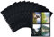 HERMA Photo Pockets for Ring Binder Albums, Acid Free, 10 x 15 cm / 4 x 6 inch Portrait Format, 80 Pockets, Black