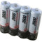 Akku für PENTAX OPTIO E40, Blisterpackung mit 4 Akkus, 1.2V, 2600mAh, Ni-MH