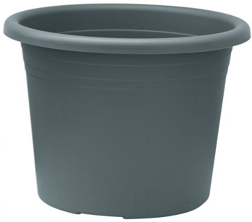 Blumentopf CYLINDRO rund aus Kunststoff, Farbe:anthrazit;Durchmesser:35 cm