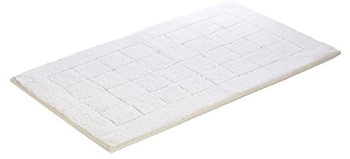 Vossen 1147450030 Exclusive - Badeteppich, 60 x 100 cm, weiß
