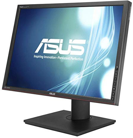 ASUS PA248Q 24 Inch (24.1 Inch) (16:10) Professional Monitor, 1920 x 1200, IPS, 100% sRGB, △E< 5, Flicker Free