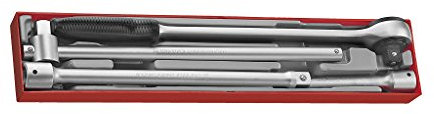 Teng Tools 4 Piece 3/4 Drive Ratchet and Accessory Set TTX3404 Tool Control System