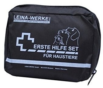 LEINAWERKE 52002 First aid kit for pets white-black 1 pc.