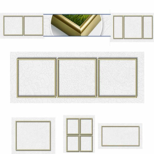 Schipper Alurahmen Malen nach Zahlen 40 x 120 cm Triptychon (3 mal 40 x 40 cm)