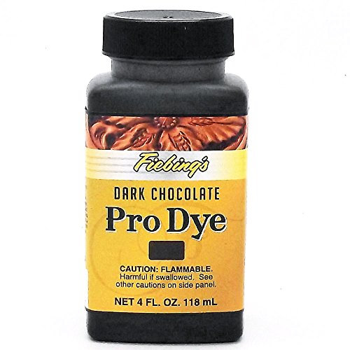 Tinte al aceite profesional Fiebings de 4 onzas de chocolate negro