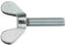 Reidl Flügelschrauben 8 x 30 mm DIN 316 Temperguss galv. verzinkt farblos 10 Stück