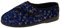 Footwear Studio Femmes EU 38 Pantoufles Diabétiques Bleu Marine