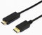 REY Cable DP DisplayPort Macho a HDMI Macho 1 Metro Adaptador Convertidor