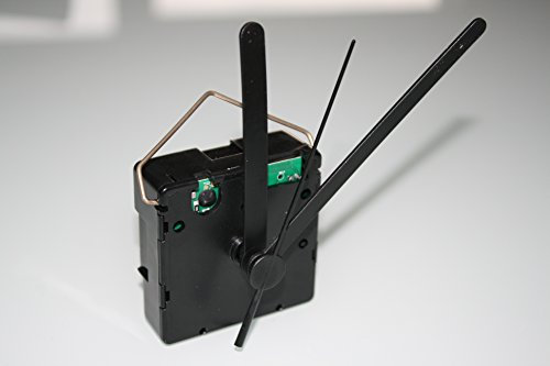 UTS Funkuhrwerk für Ziffernblatt 1-4mm Zeigersatz Nr.2 schwarz-schwarz-schwarz