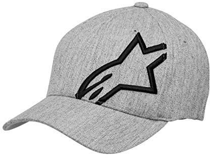 Alpinestars Herren Corp Shift 2 Kappe Hat, Hellgrau/Schwarz, 54-57 EU