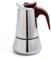 Quid Milan Cafetera Inox 4 Tazas Acero Inox Apto Vitrocerámica Apto Inducción
