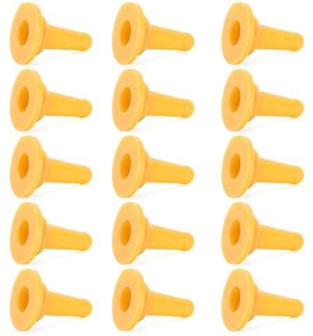 15PCS Pet Nipple Feeder, Puppy Nursing Bottles Replacement Nipple Silicone Safety Soft Nurse Nipple Syringe Feeding Device Teat Nipple Feeder for Puppy Kitten Cat Dog