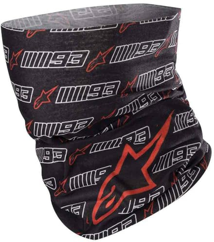 Alpinestars MM93 Pattern Multifunktionstuch, schwarz/weiß, Einheitsgröße