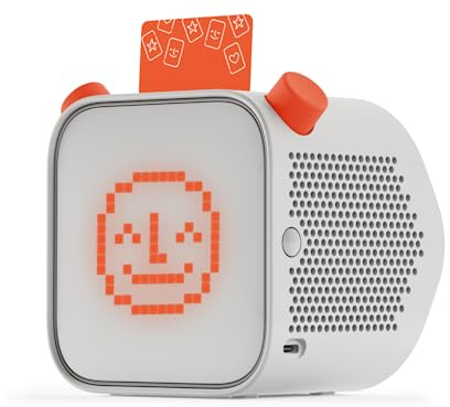 Yoto Player (3. Generation) + Erstellen Sie Ihre eigene Karte – Bluetooth-Audiolautsprecher für Kinder, für Geschichten, Musik, Podcasts, Radio, weißes Rauschen, Thermometer, Nachtlicht, Wecker