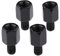 JOCXZI Motorradspiegel Adapter - 4Pcs M10 auf M8, M10 auf M10 Linksgewinde/Rechtsgewinde, Motorrad Rückspiegel Adapter Roller Schrauben für Moped Roller Motorrad Spiegel Adapter Gewinde Adapter