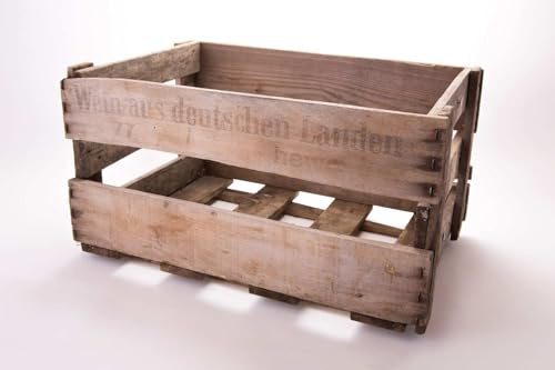 Weinhaus Müller Bornheim Vintage Pfalzer Weinkiste Gebraucht Holz 46 x 30,5 x 24 cm