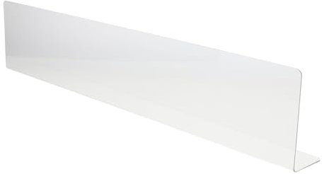 EXHUMKY Bathtub and Sink Splash Guard Water Barrier 40cm x 8cm x 4cm Waterproof Edge Protector for Bathroom Shower and Kitchen Vanity Splash Prevention