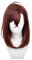 LeMarnia Momo Ayase Cosplay Perücke mittlere Länge rote braun Perücke Halloween Kostüm Perücke