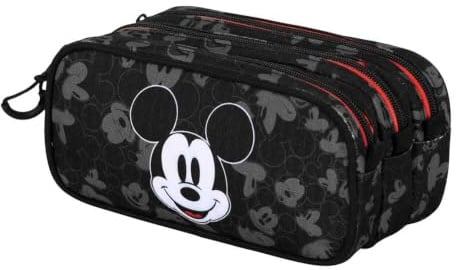Disney Micky Maus Year-Fan Trick-Federmäppchen 2.2, Schwarz, 23 x 11 cm