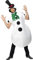 Smiffys Kostüm Schneemann, Weiß, mit Überzieher, Schal, Hut und Karottennase