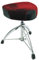 DIMAVERY DT-120 Schlagzeugsitz Sattelform | Ergonomischer Schlagzeugsitz