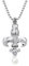 Heartbreaker Luxus Lilien Anhänger aus der Kollektion F´lys in Echtsilber/Anhänger Silber 925 Sterling nickelfrei/Elegantes Design/LD FL 31
