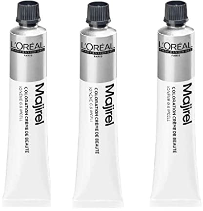 3 x Loreal Majirel Cremehaarfarbe 3 Dunkelbraun
