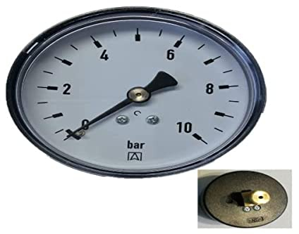 Afriso Manometer mit Anschluß 1/4 Zoll Gewinde hinten, 1 Stück, 600450